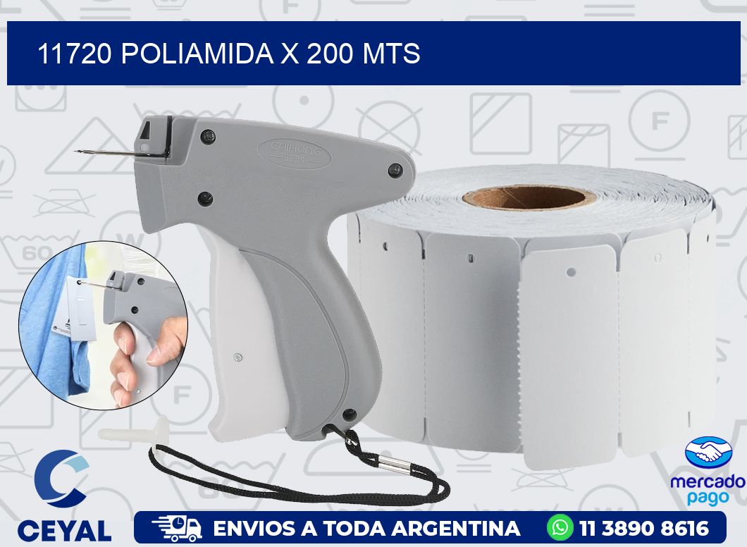 11720 POLIAMIDA X 200 MTS