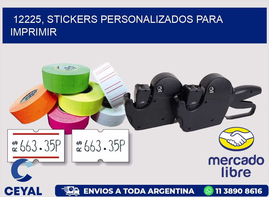 12225, stickers personalizados para imprimir