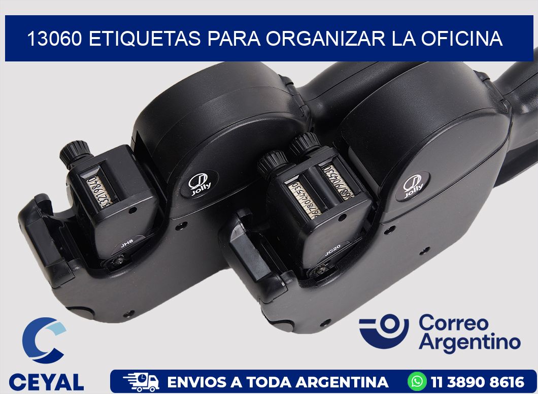 13060 ETIQUETAS PARA ORGANIZAR LA OFICINA