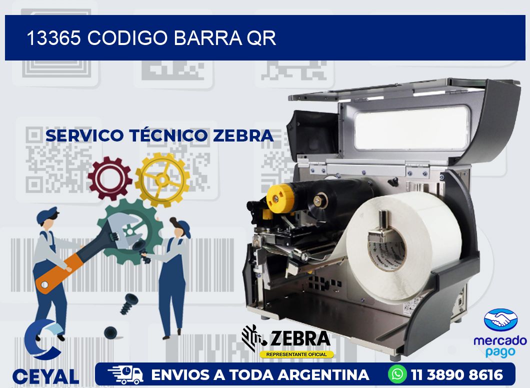 13365 CODIGO BARRA QR