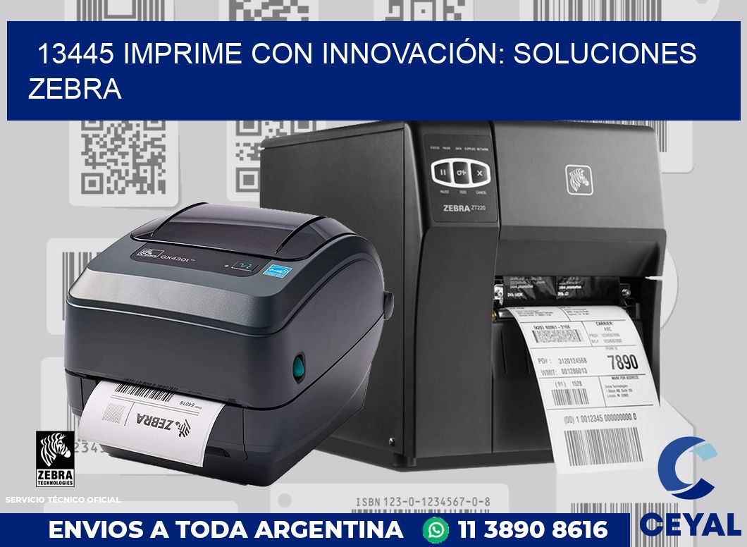 13445 IMPRIME CON INNOVACIÓN: SOLUCIONES ZEBRA