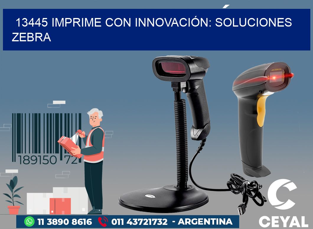 13445 IMPRIME CON INNOVACIÓN: SOLUCIONES ZEBRA