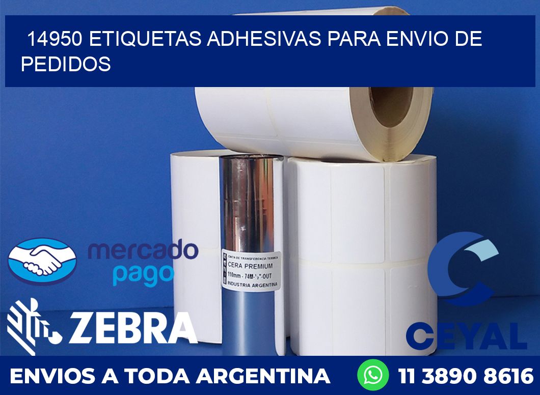 14950 ETIQUETAS ADHESIVAS PARA ENVIO DE PEDIDOS
