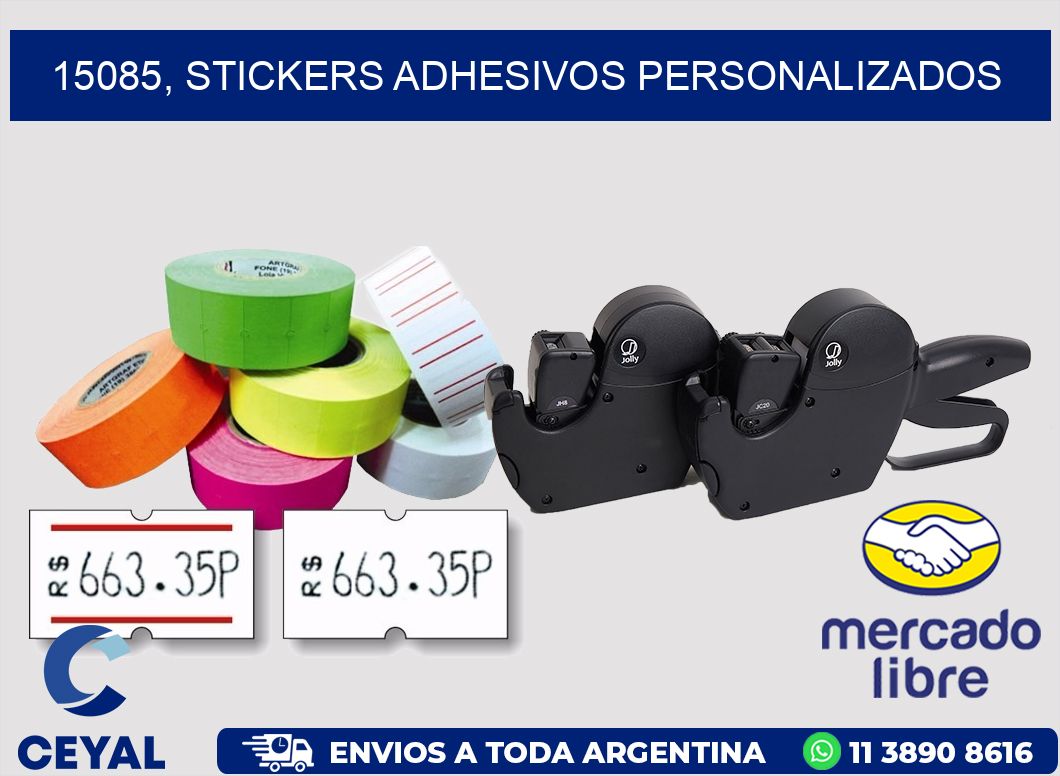 15085, stickers adhesivos personalizados
