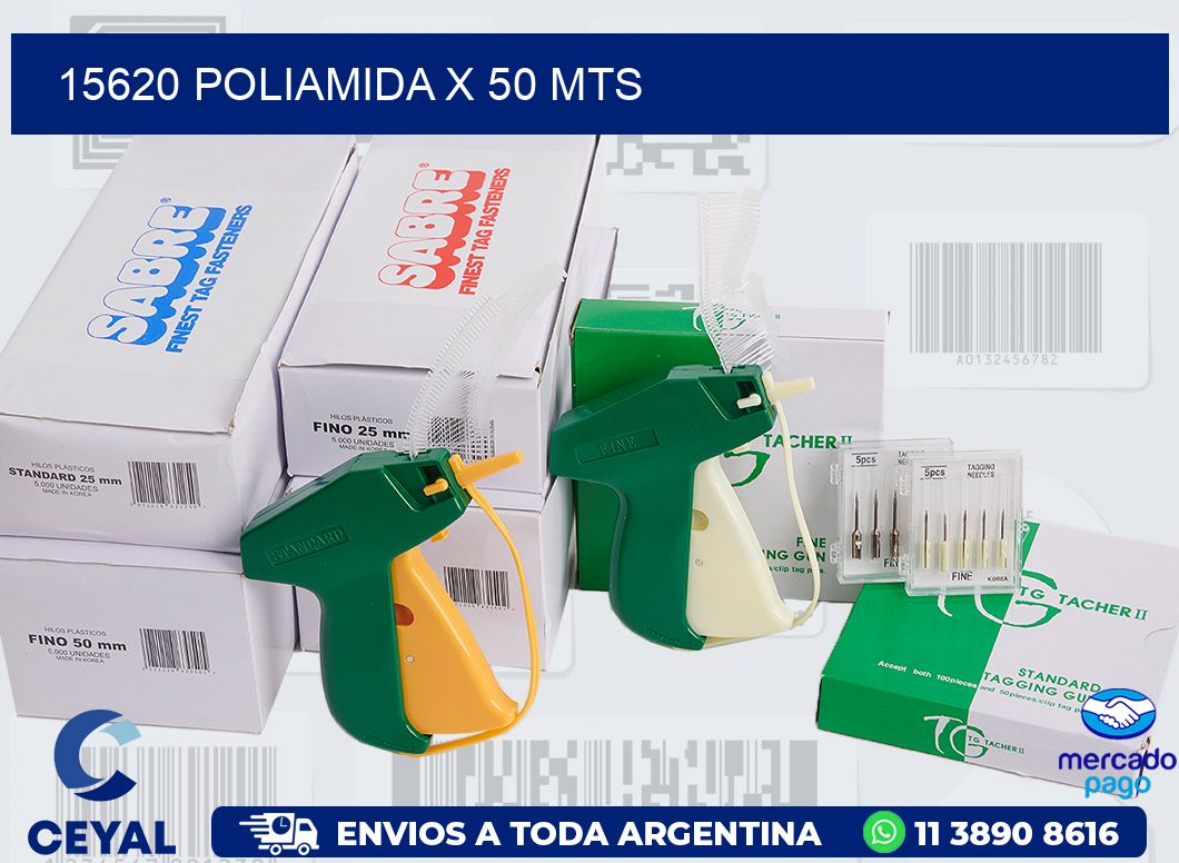 15620 POLIAMIDA X 50 MTS