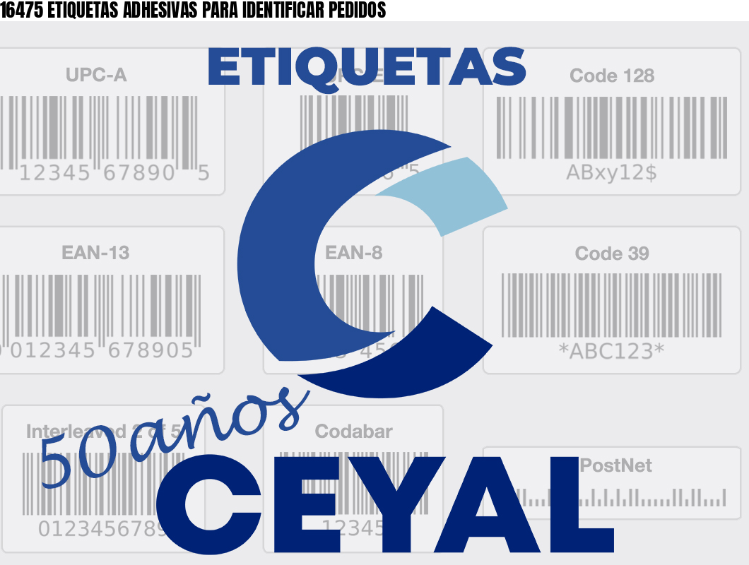 16475 ETIQUETAS ADHESIVAS PARA IDENTIFICAR PEDIDOS