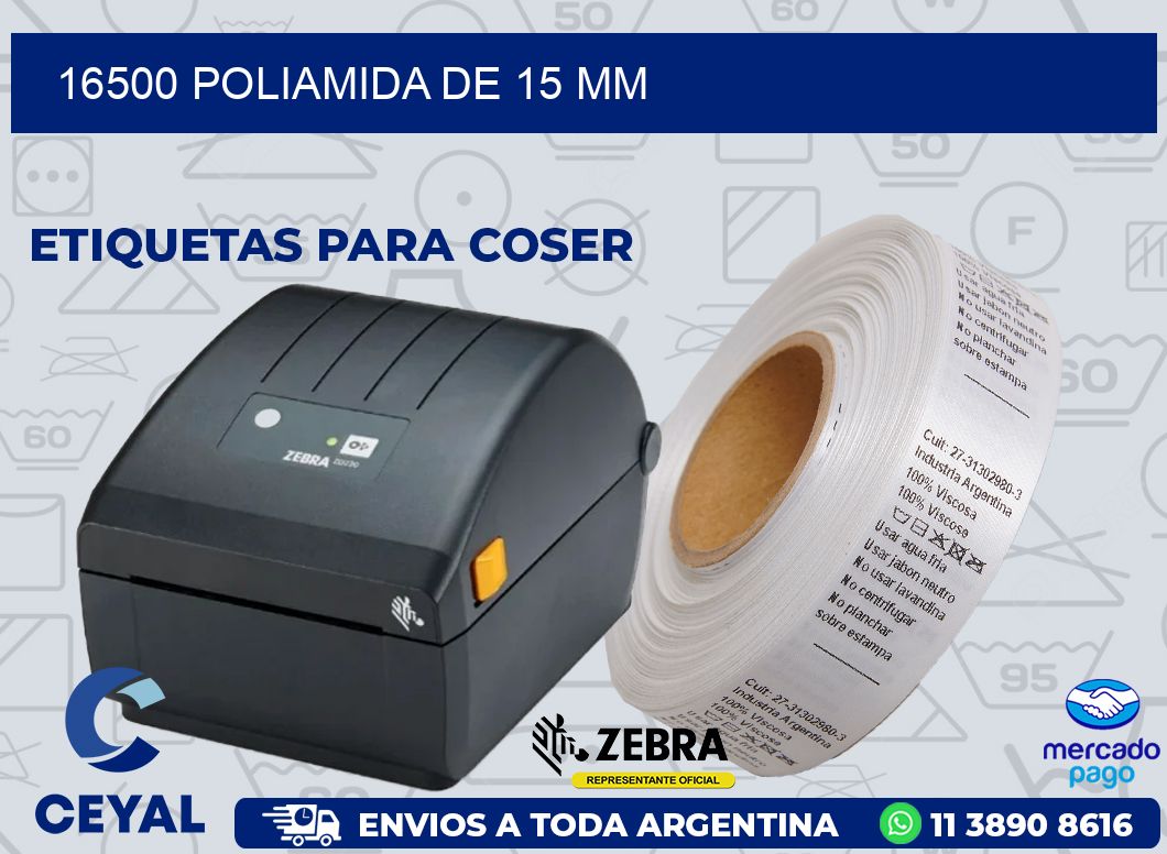 16500 POLIAMIDA DE 15 MM