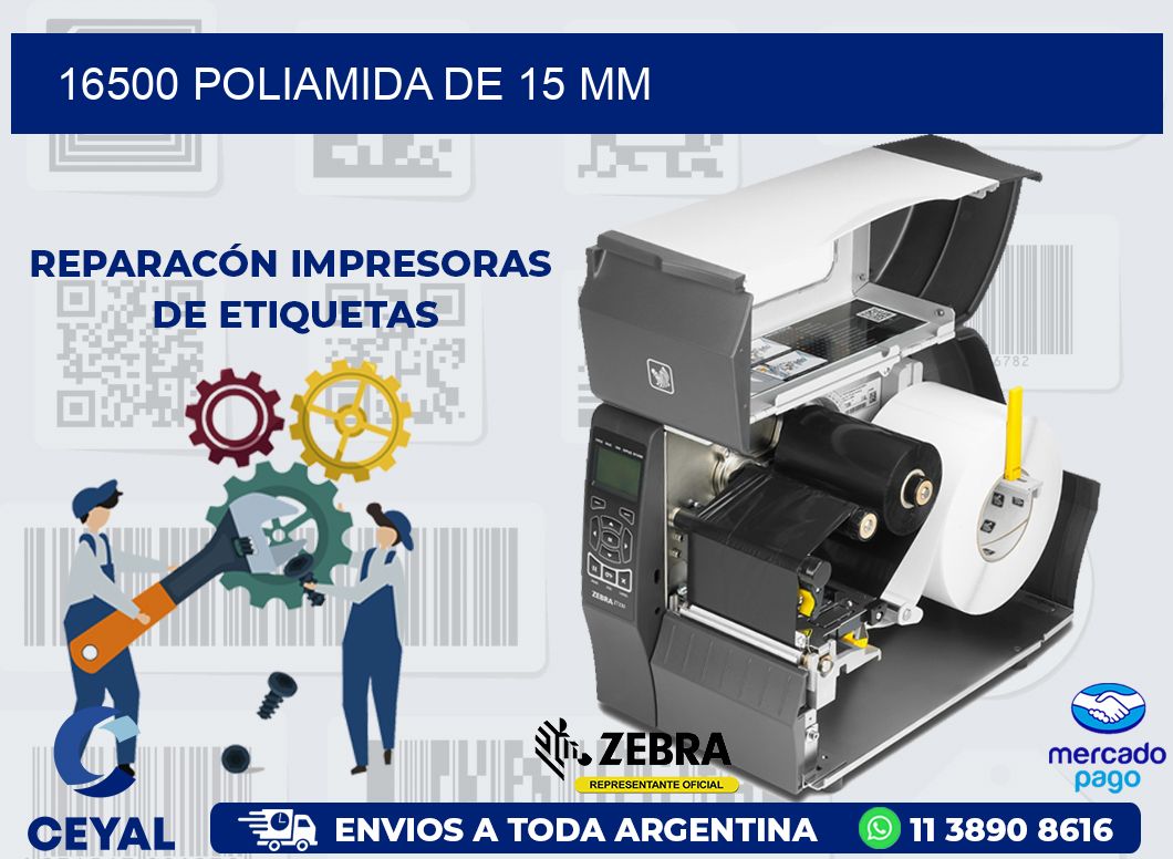 16500 POLIAMIDA DE 15 MM
