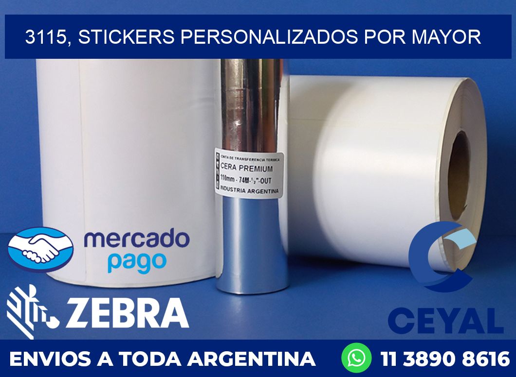 3115, stickers personalizados por mayor