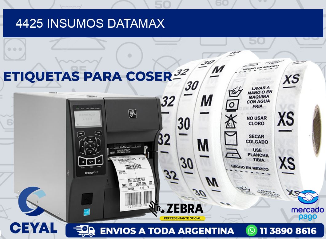 4425 INSUMOS DATAMAX