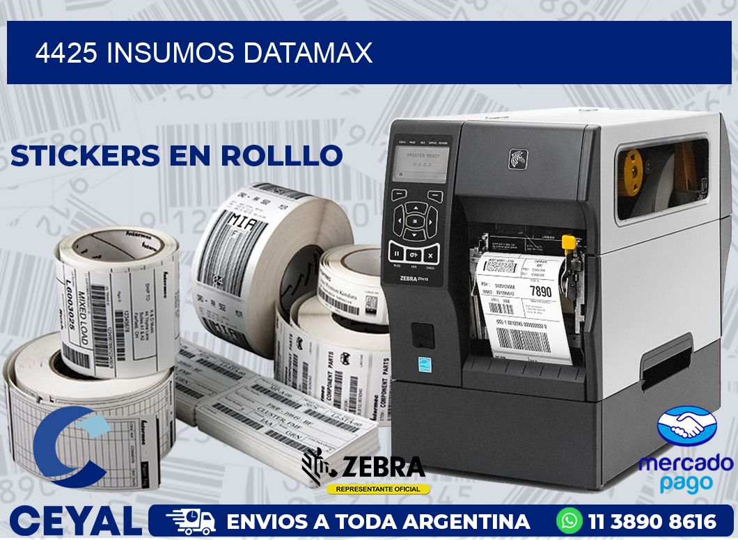 4425 INSUMOS DATAMAX
