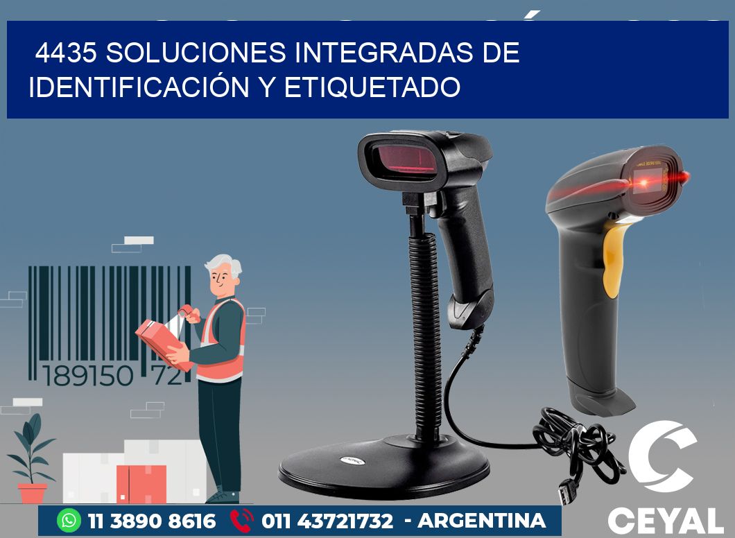 4435 SOLUCIONES INTEGRADAS DE IDENTIFICACIÓN Y ETIQUETADO