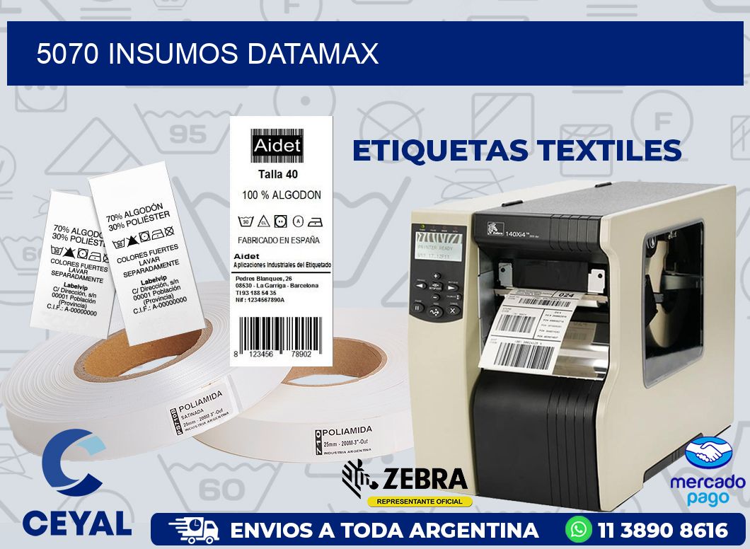 5070 INSUMOS DATAMAX