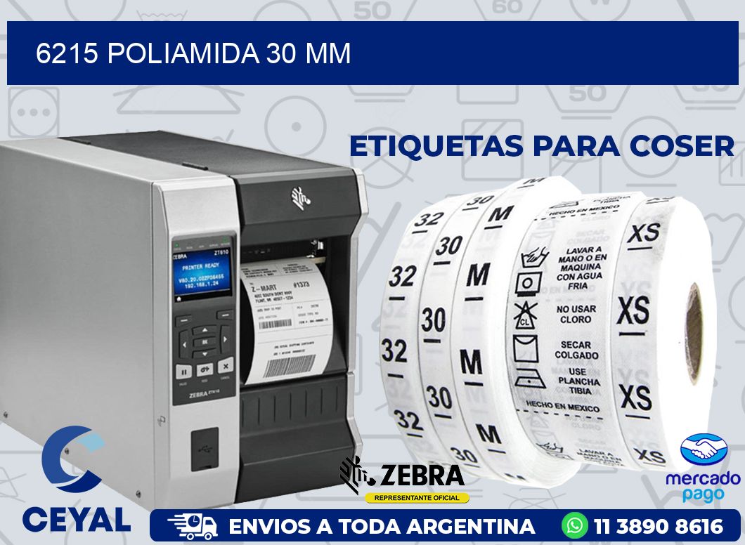 6215 POLIAMIDA 30 MM