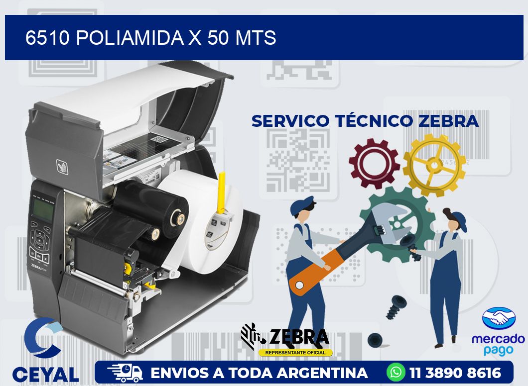 6510 POLIAMIDA X 50 MTS