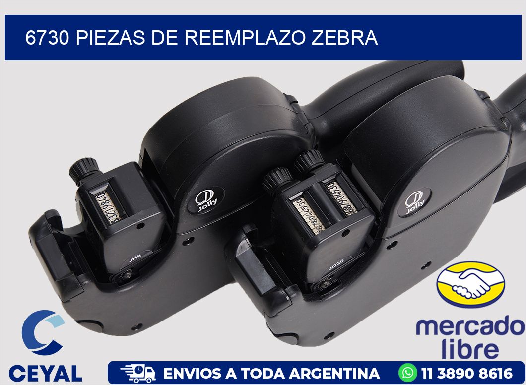 6730 PIEZAS DE REEMPLAZO ZEBRA