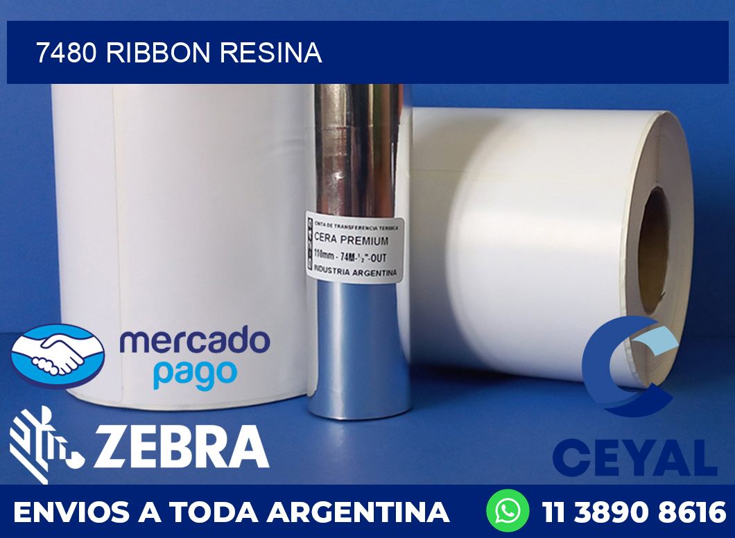 7480 RIBBON RESINA