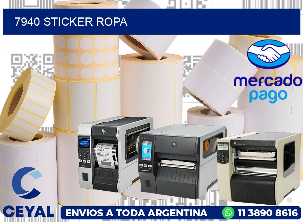 7940 STICKER ROPA