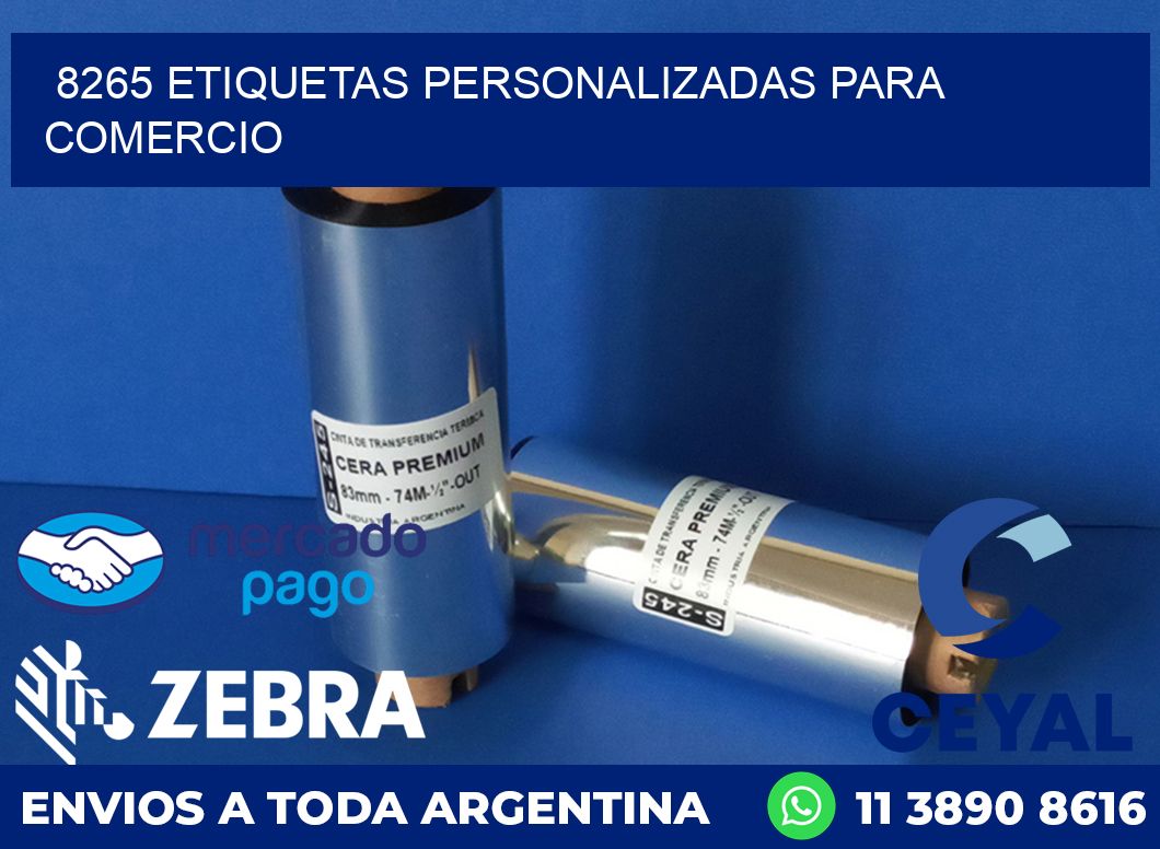 8265 ETIQUETAS PERSONALIZADAS PARA COMERCIO