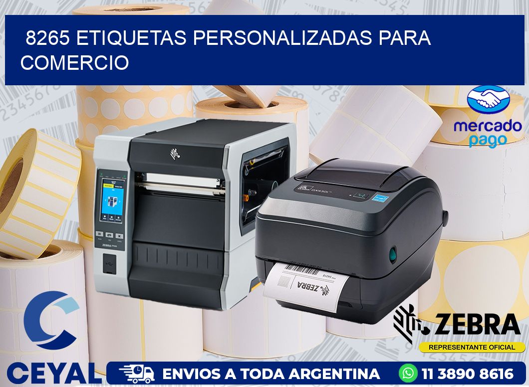 8265 ETIQUETAS PERSONALIZADAS PARA COMERCIO