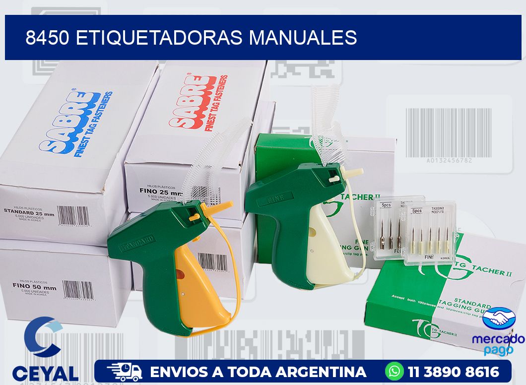8450 ETIQUETADORAS MANUALES