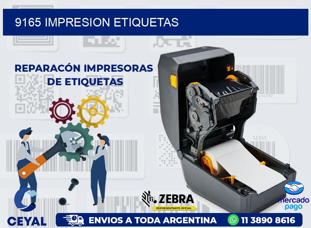 9165 IMPRESION ETIQUETAS