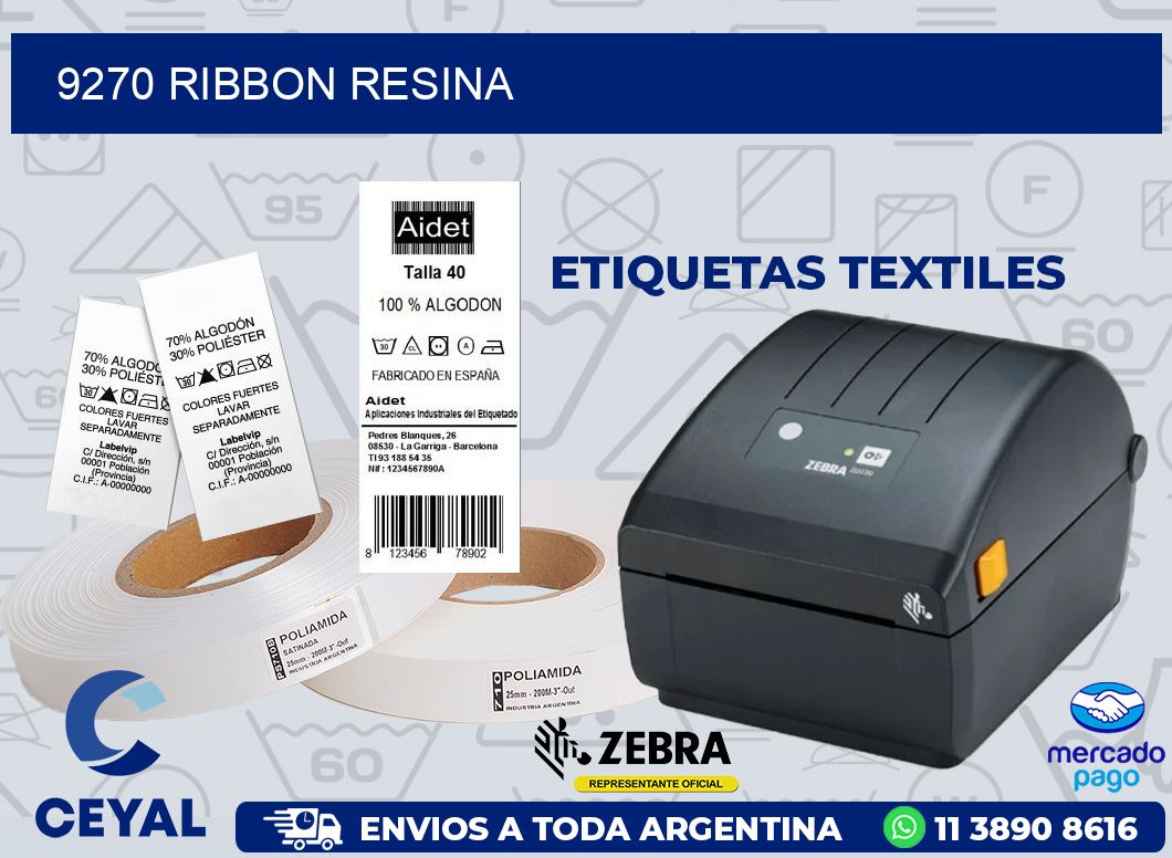 9270 RIBBON RESINA