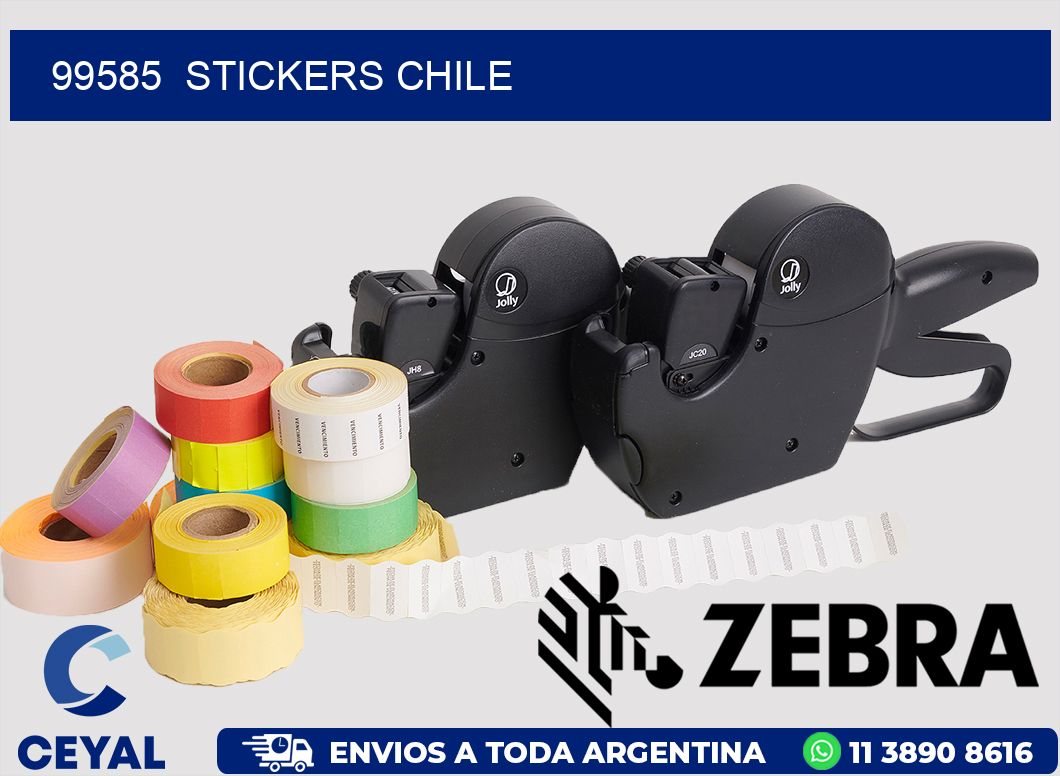 99585  STICKERS CHILE