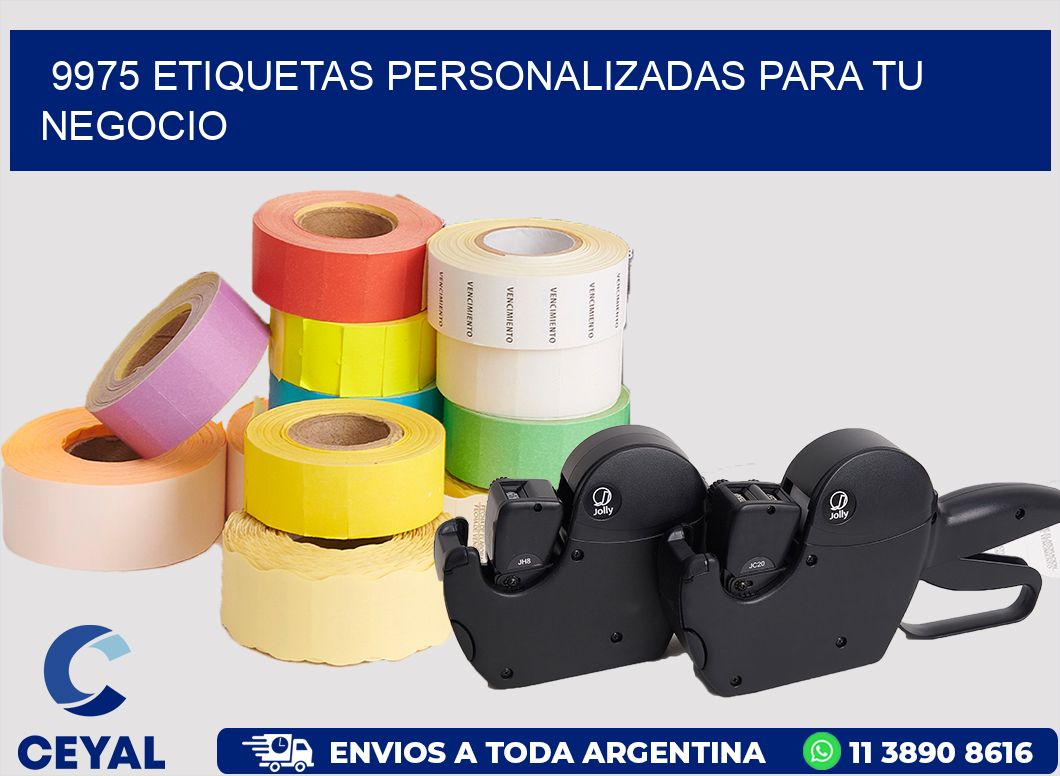 9975 ETIQUETAS PERSONALIZADAS PARA TU NEGOCIO