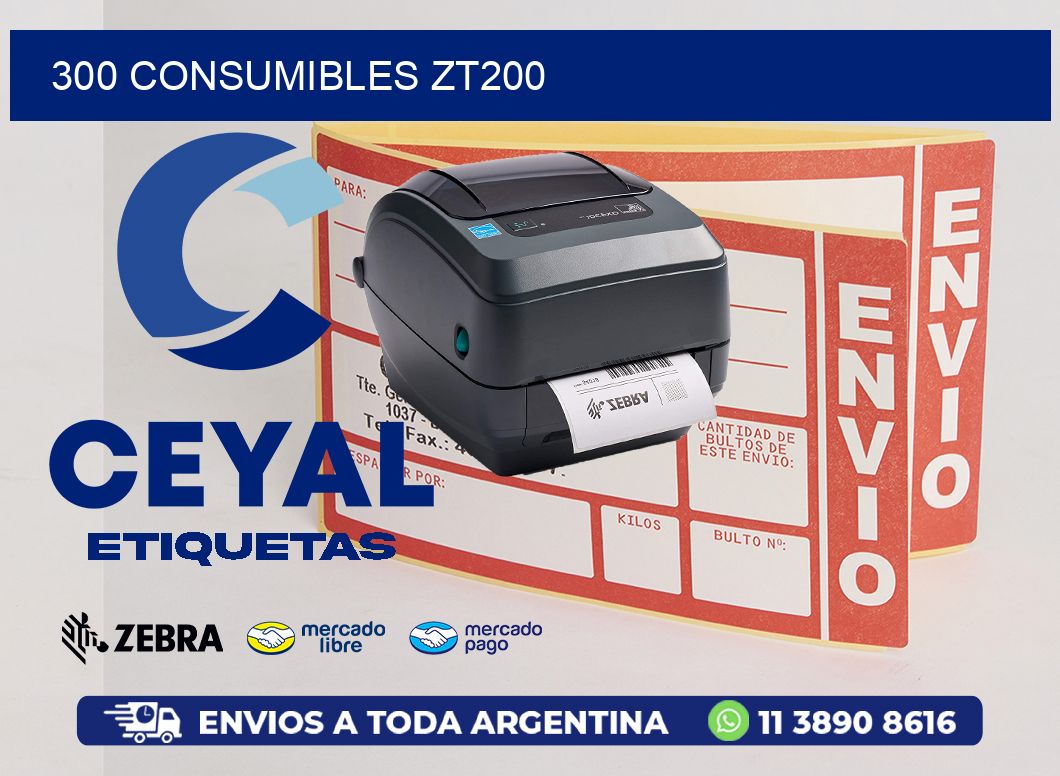300 CONSUMIBLES ZT200