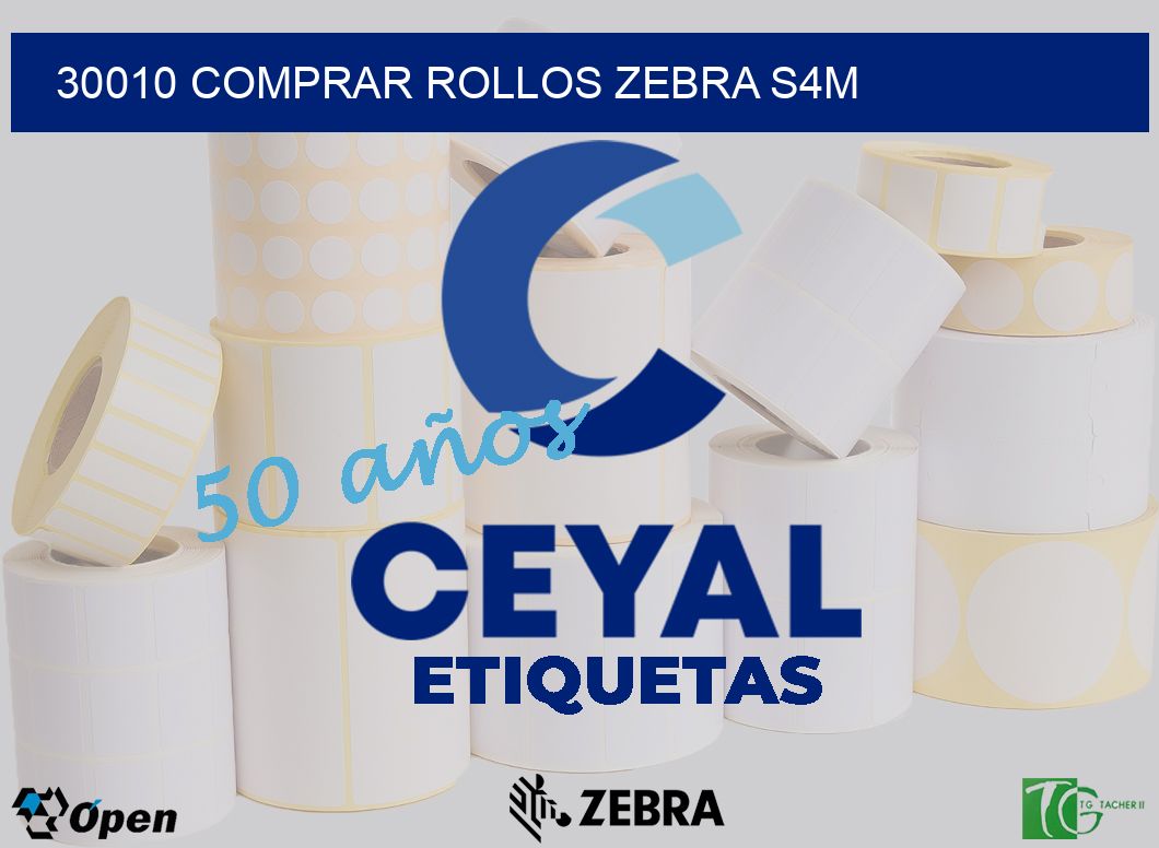 30010 COMPRAR ROLLOS ZEBRA S4M