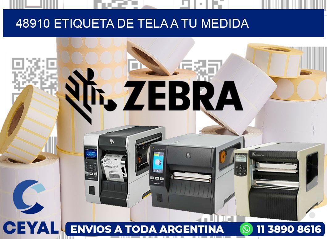 48910 ETIQUETA DE TELA A TU MEDIDA