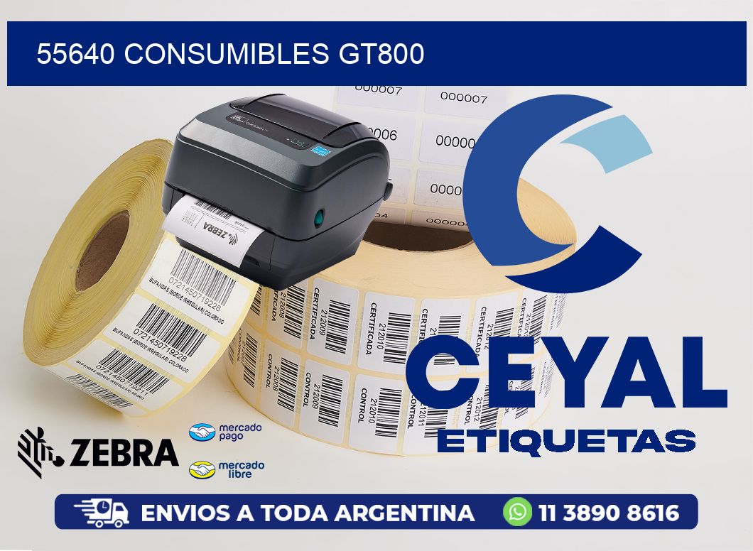 55640 CONSUMIBLES GT800