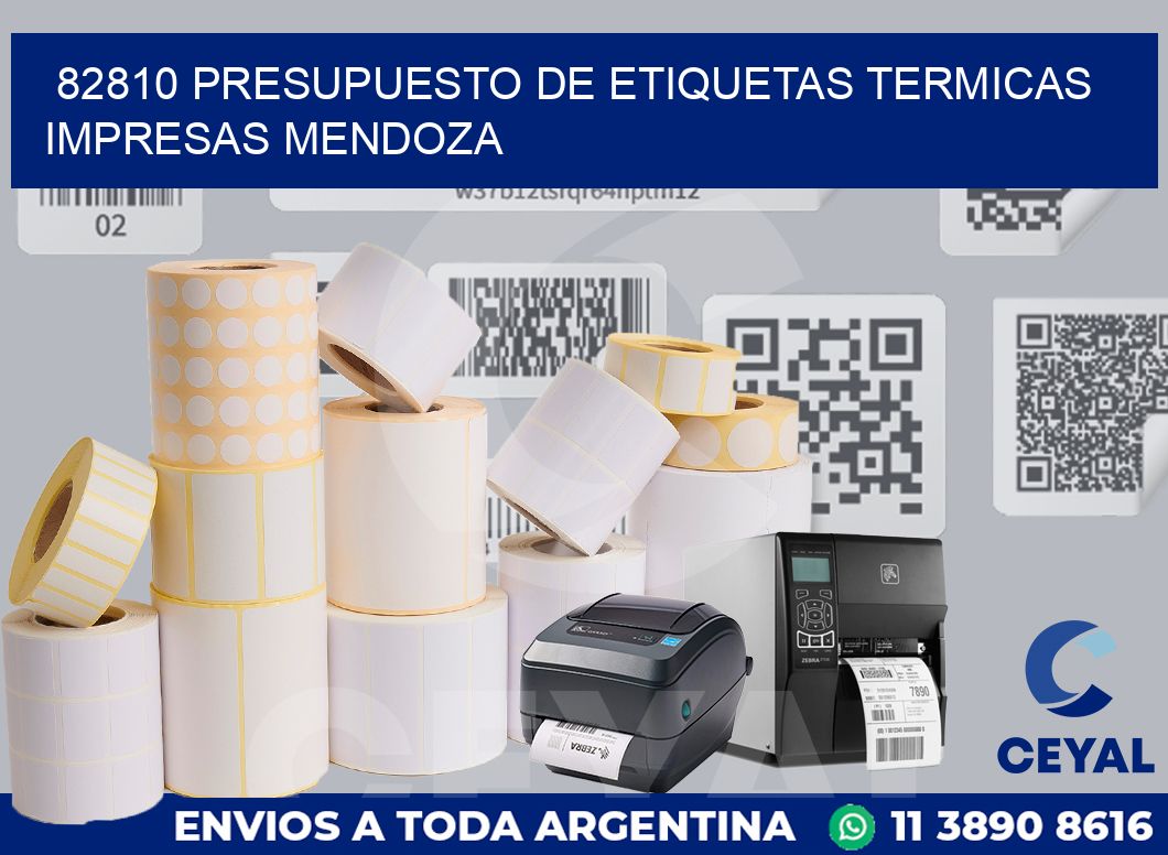 82810 PRESUPUESTO DE ETIQUETAS TERMICAS IMPRESAS MENDOZA