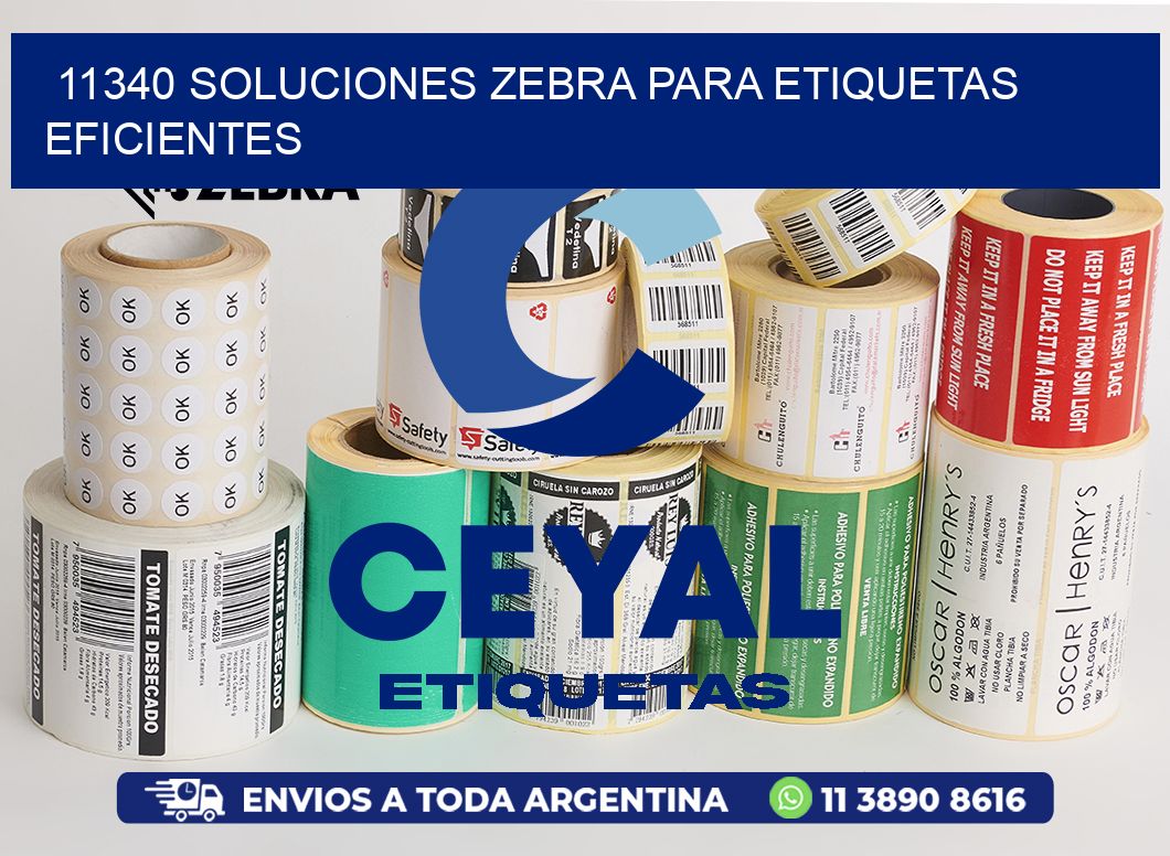 11340 Soluciones Zebra para Etiquetas Eficientes