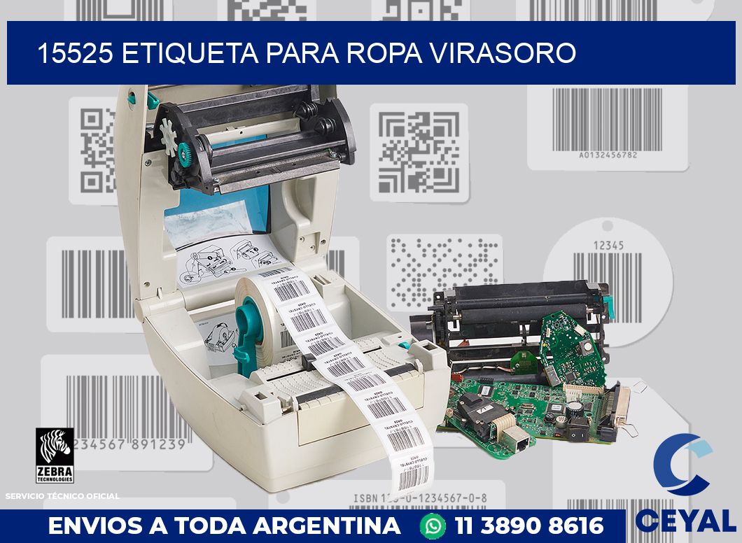 15525 ETIQUETA PARA ROPA VIRASORO