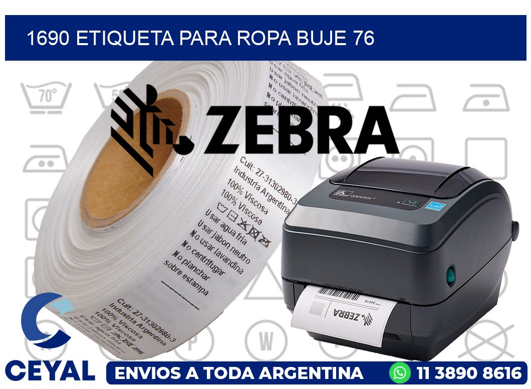 1690 ETIQUETA PARA ROPA BUJE 76