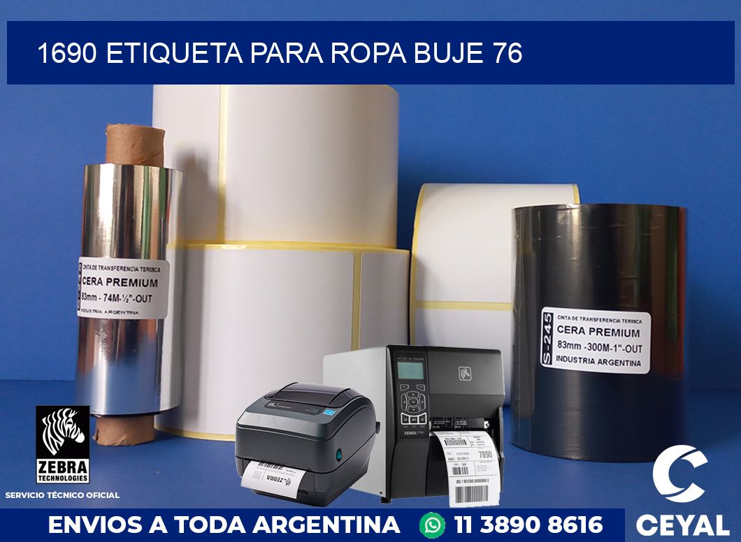 1690 ETIQUETA PARA ROPA BUJE 76