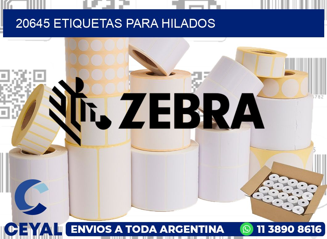 20645 ETIQUETAS PARA HILADOS