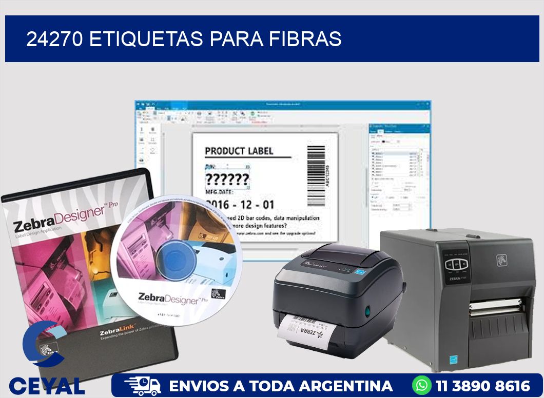 24270 ETIQUETAS PARA FIBRAS