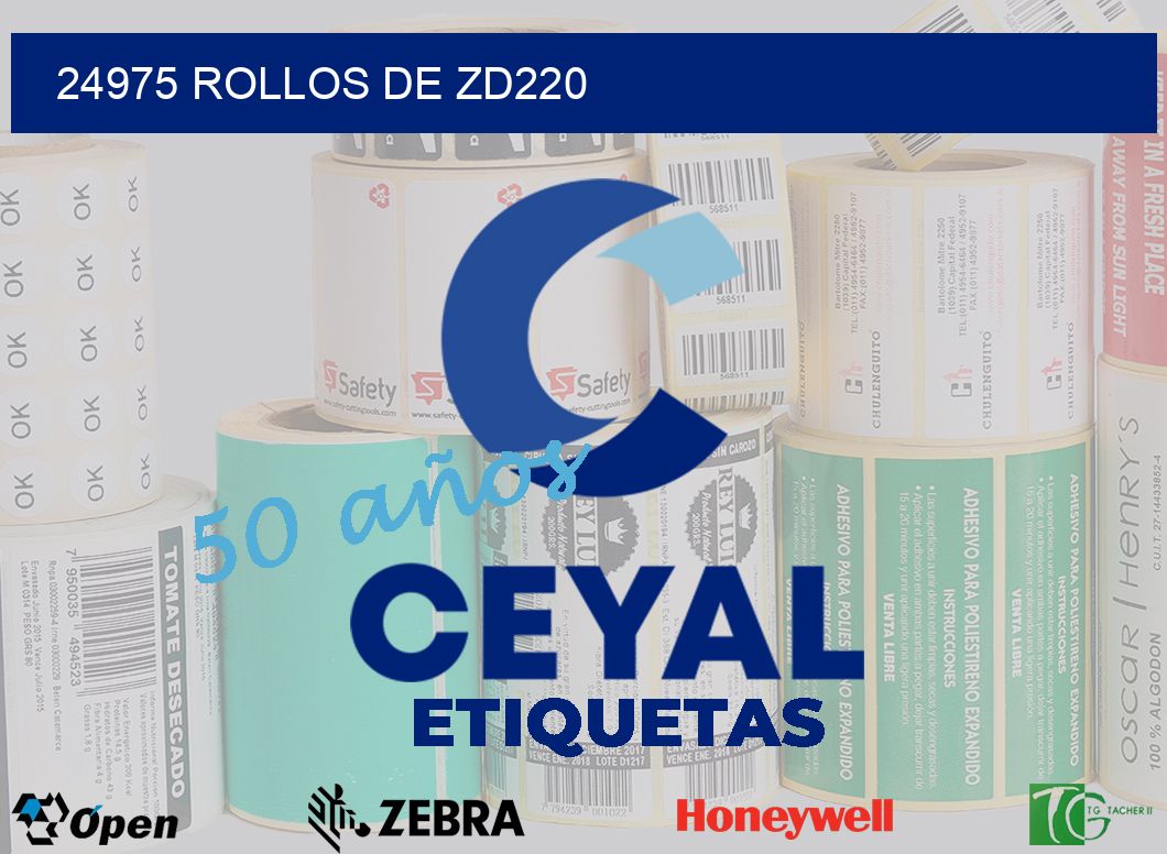 24975 ROLLOS DE ZD220