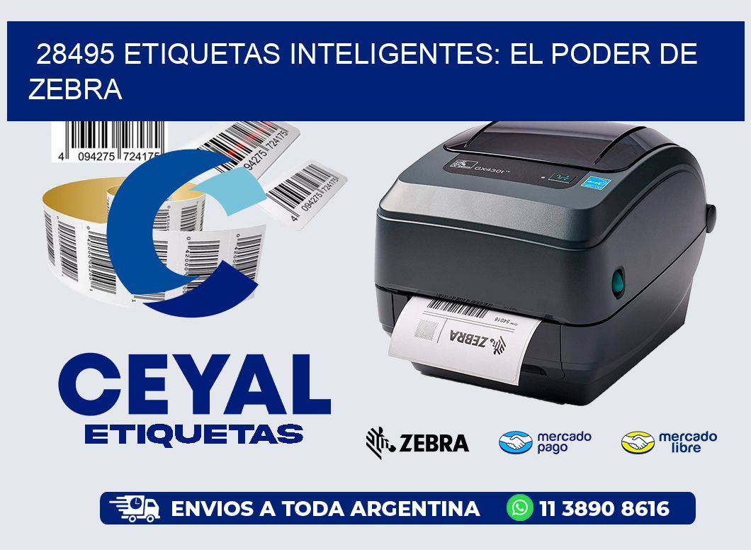 28495 Etiquetas Inteligentes: El Poder de Zebra