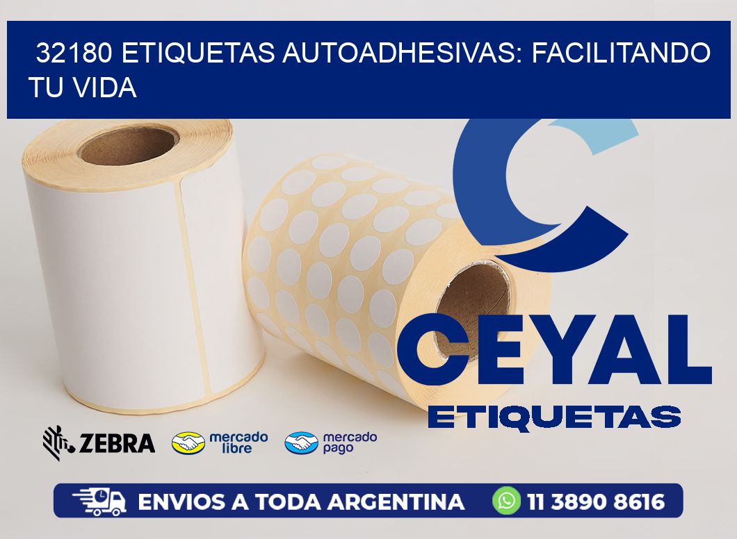 32180 Etiquetas Autoadhesivas: Facilitando tu Vida