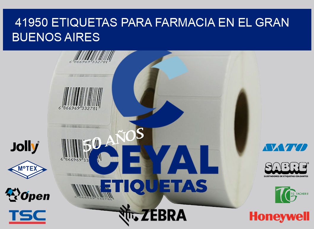 41950 ETIQUETAS PARA FARMACIA EN EL GRAN BUENOS AIRES