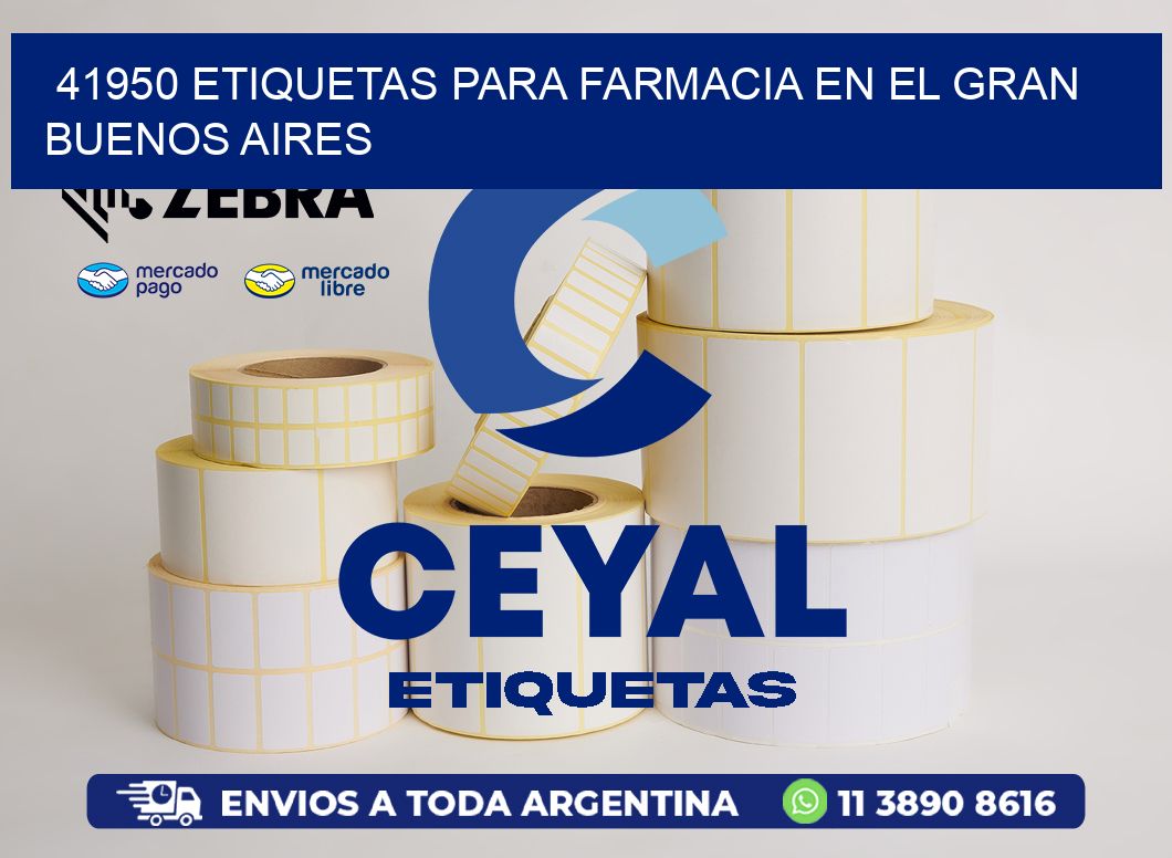 41950 ETIQUETAS PARA FARMACIA EN EL GRAN BUENOS AIRES
