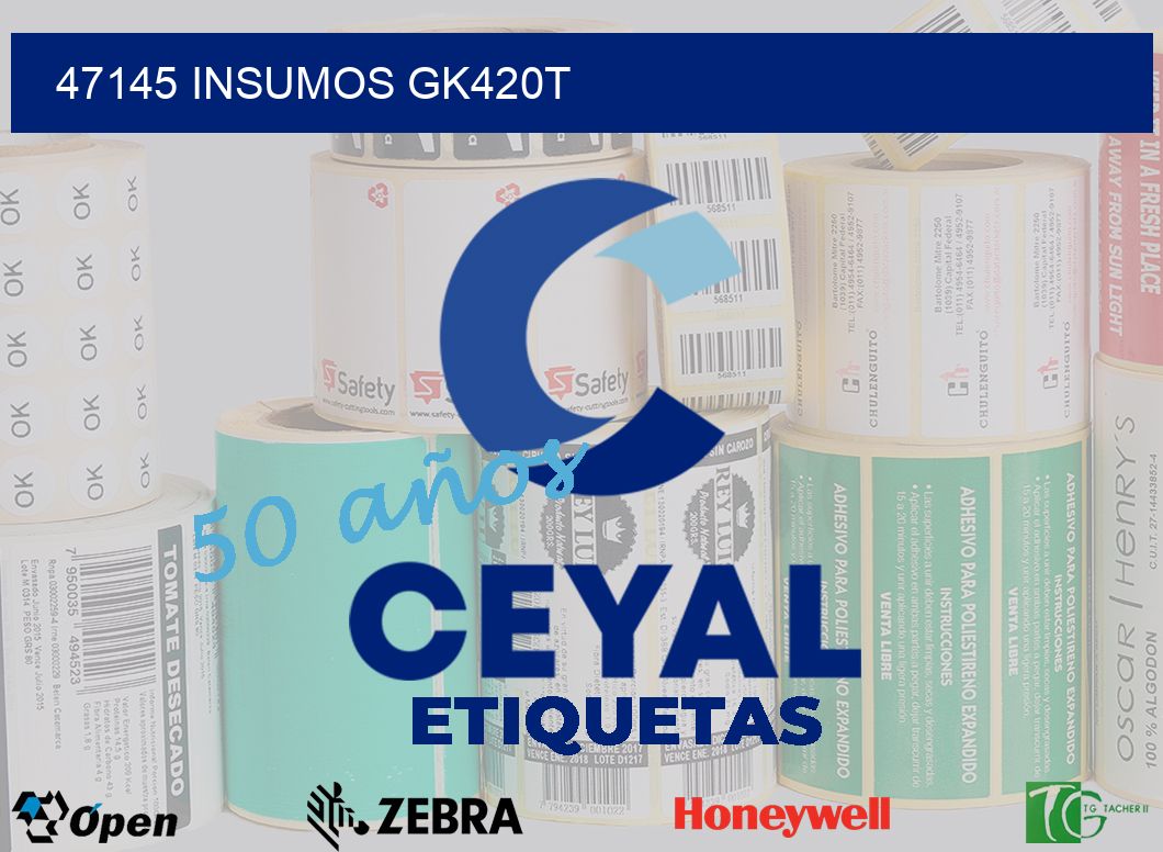 47145 INSUMOS GK420T