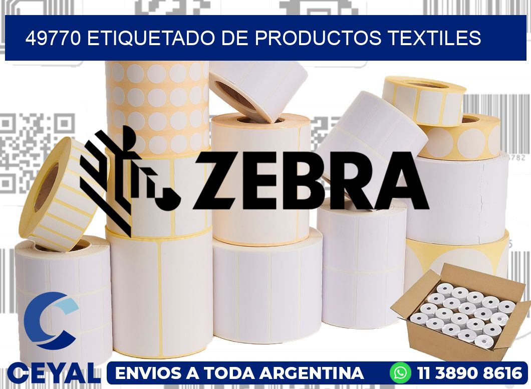 49770 ETIQUETADO DE PRODUCTOS TEXTILES