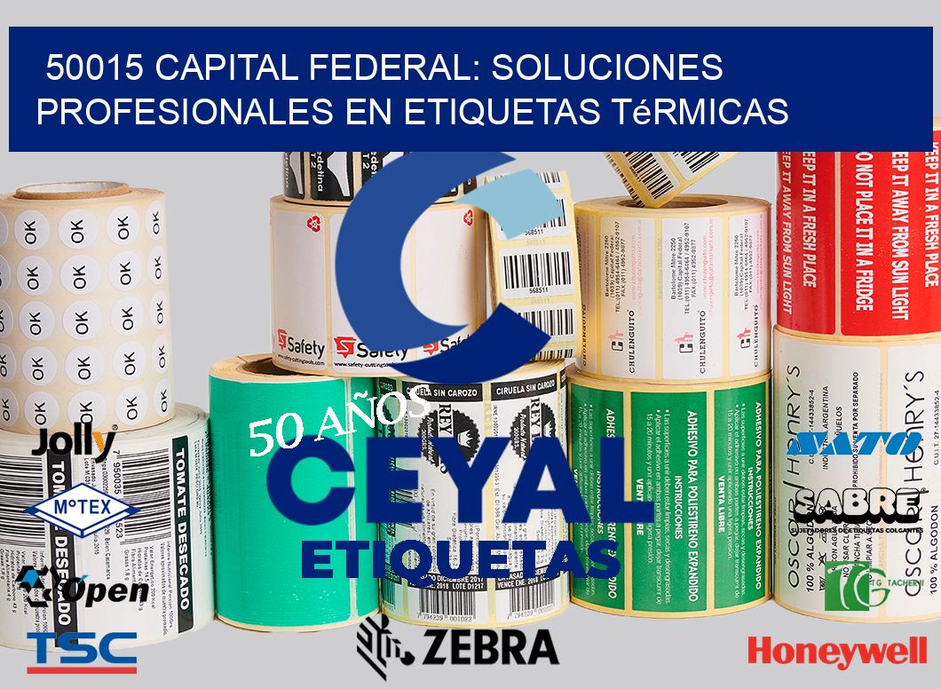 50015 Capital Federal: Soluciones Profesionales en Etiquetas Térmicas