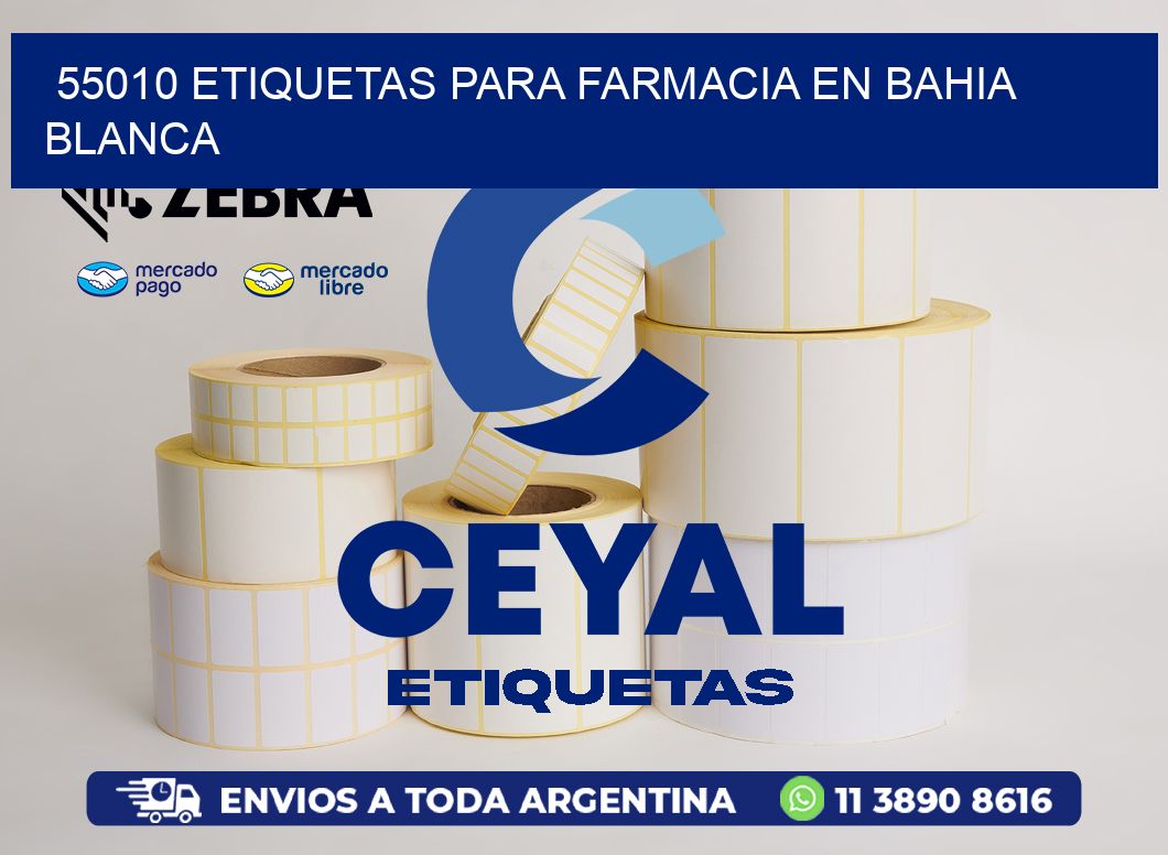 55010 ETIQUETAS PARA FARMACIA EN BAHIA BLANCA