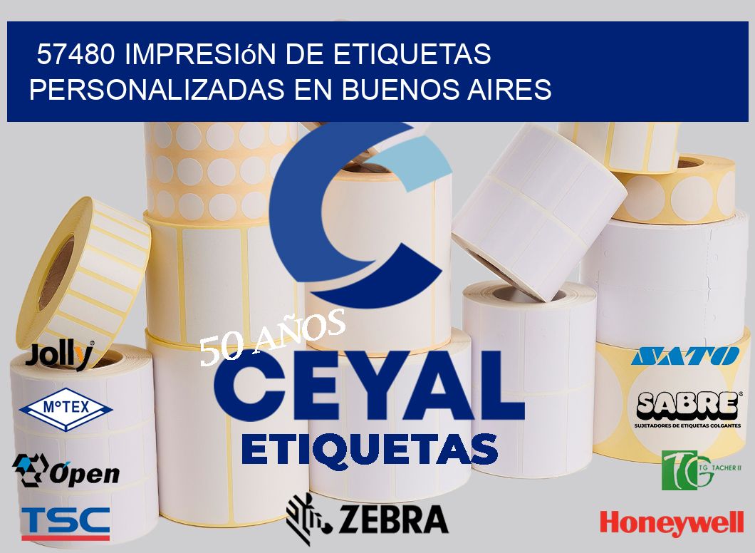 57480 Impresión de Etiquetas Personalizadas en Buenos Aires